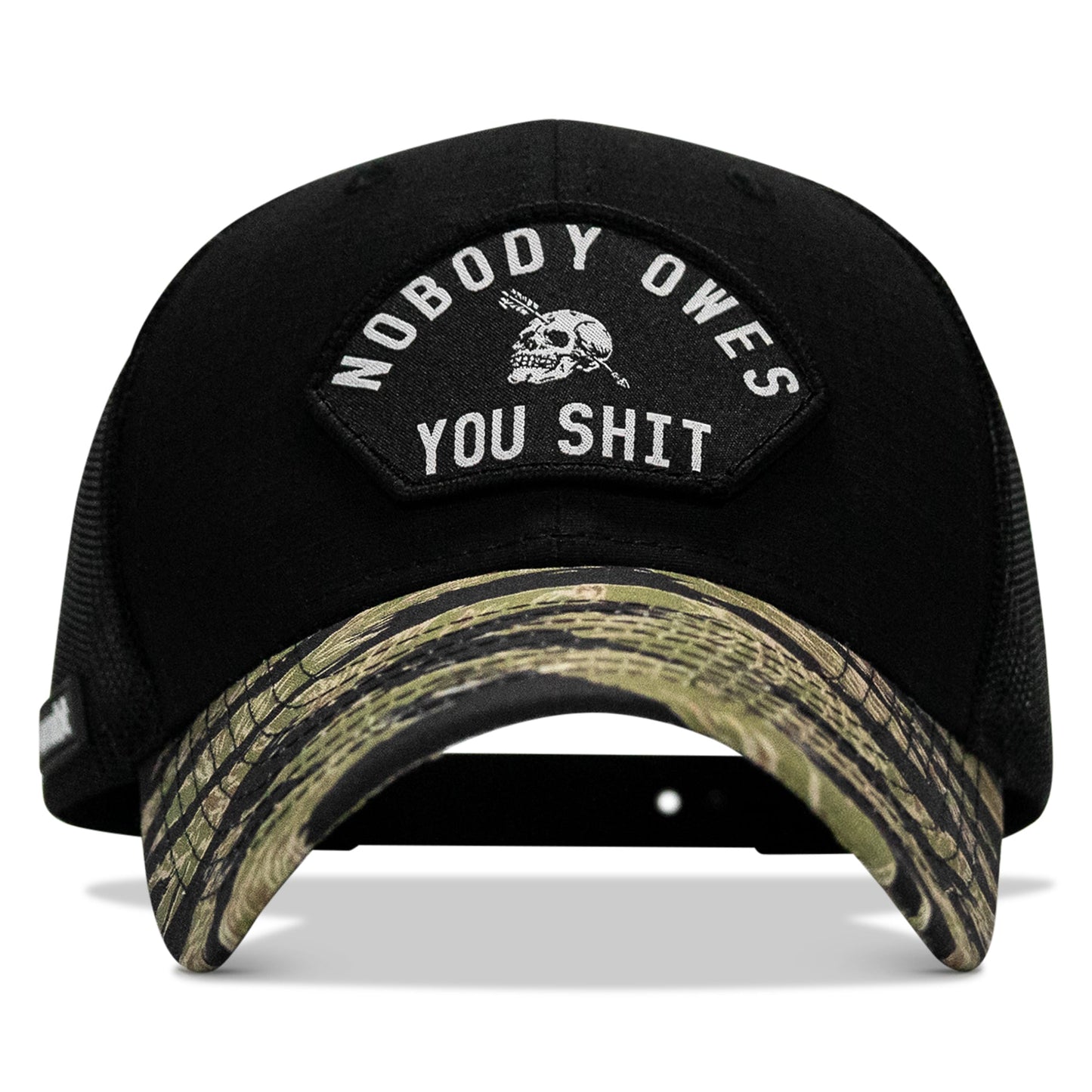 Nobody Owes You Shit Patch Original Ripstop Snapback Hat