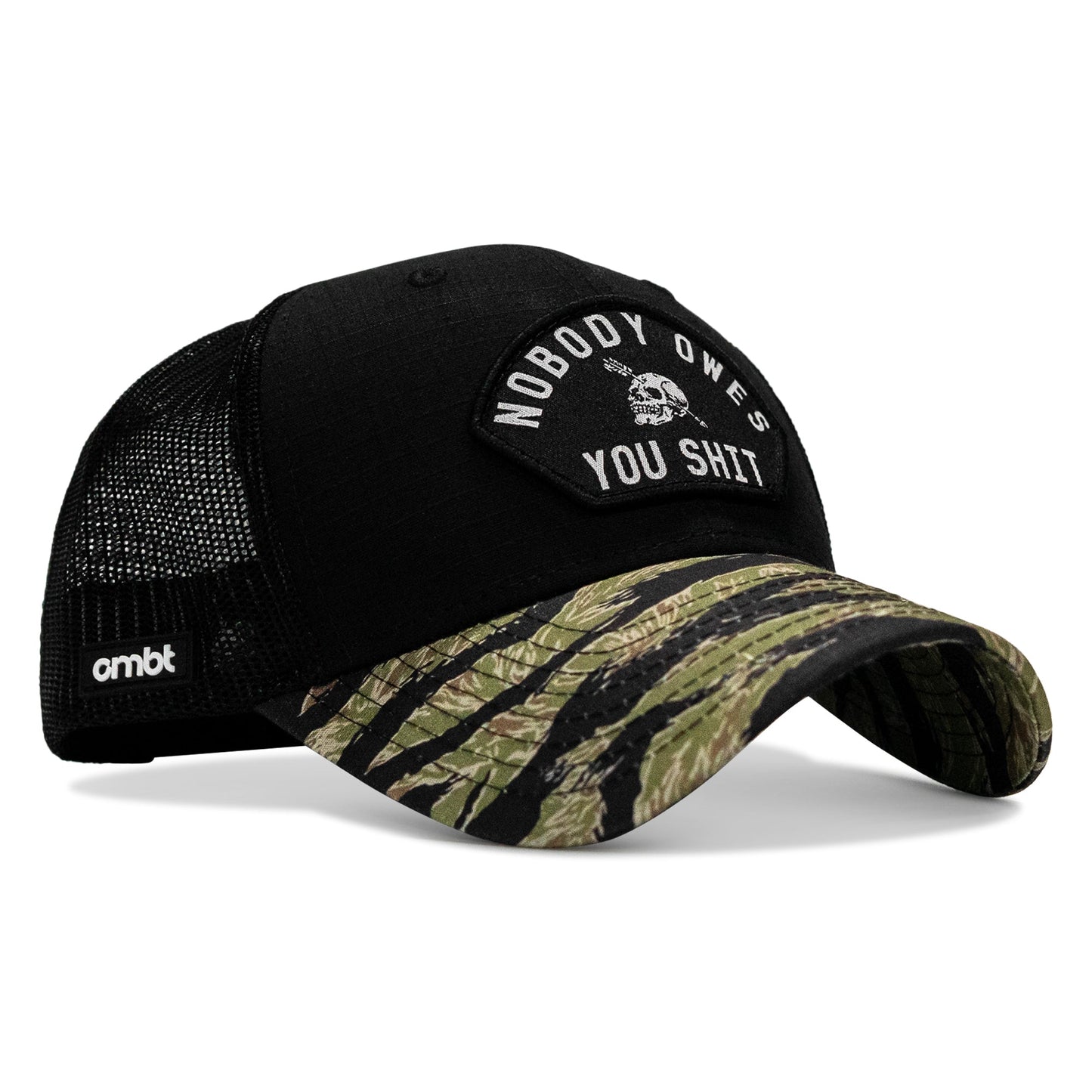 Nobody Owes You Shit Patch Original Ripstop Snapback Hat