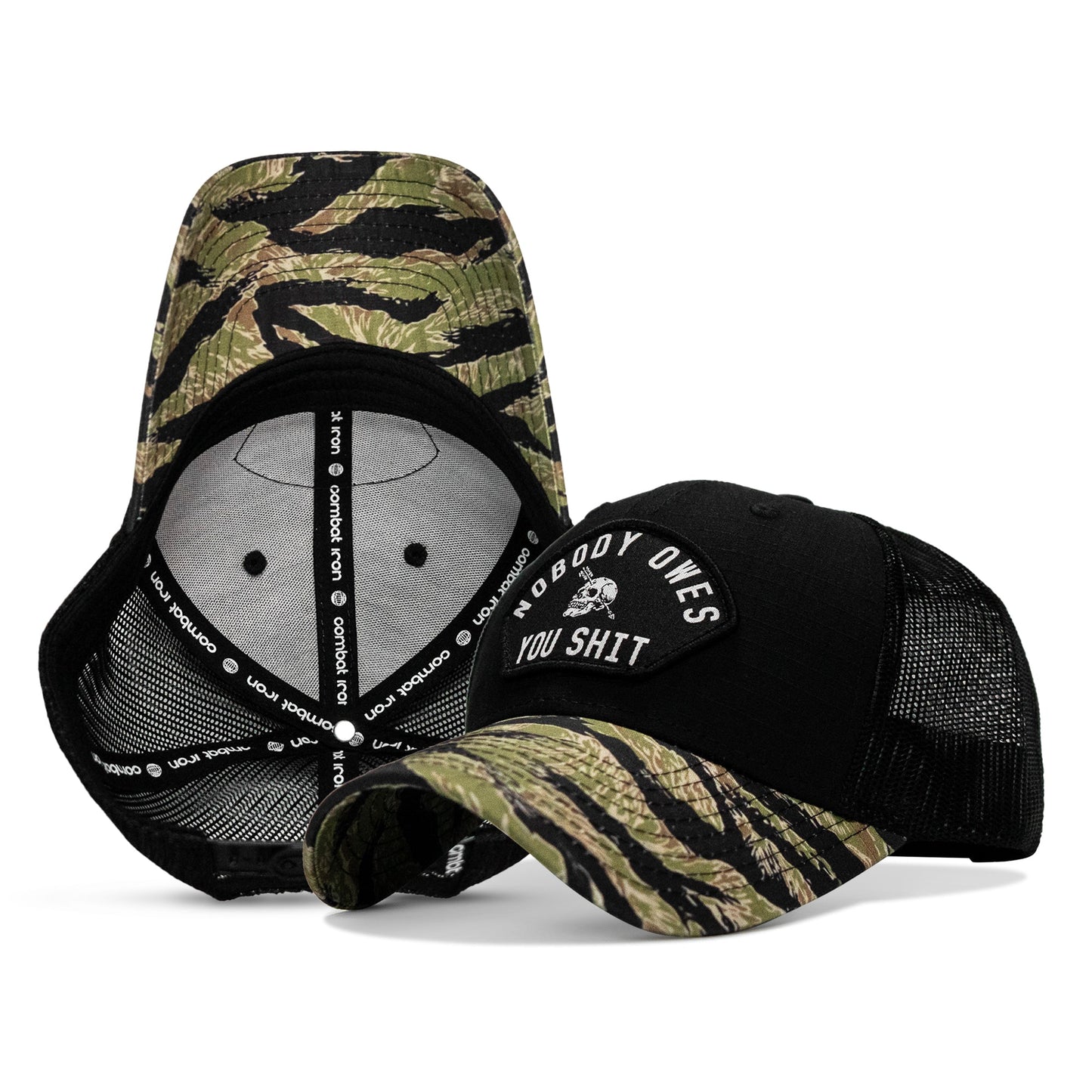 Nobody Owes You Shit Patch Original Ripstop Snapback Hat