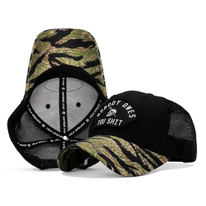 Nobody Owes You Shit Patch Original Ripstop Snapback Hat