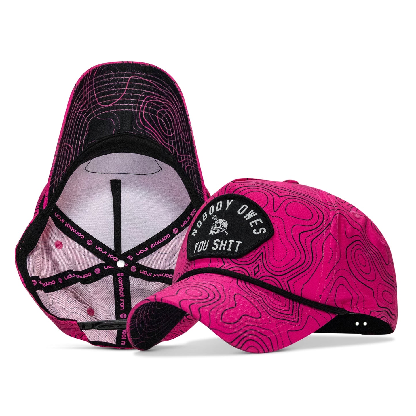 Nobody Owes You Shit Arched Patch Waterproof Weekender Snapback