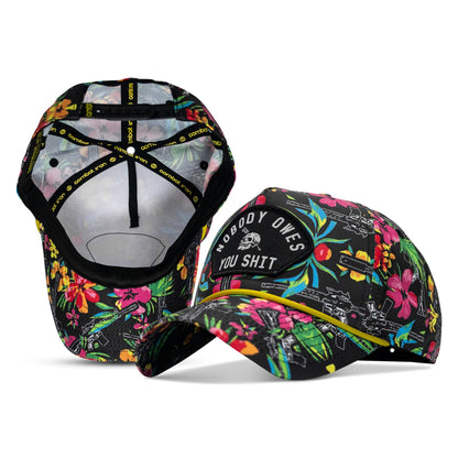 Nobody Owes You Shit Arched Patch Waterproof Weekender Snapback