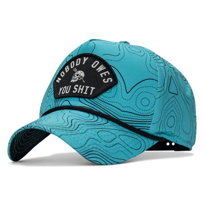 Nobody Owes You Shit Arched Patch Waterproof Weekender Snapback