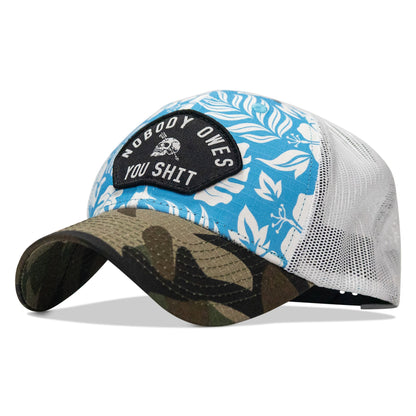 Nobody Owes You Shit Patch Original Ripstop Snapback Hat