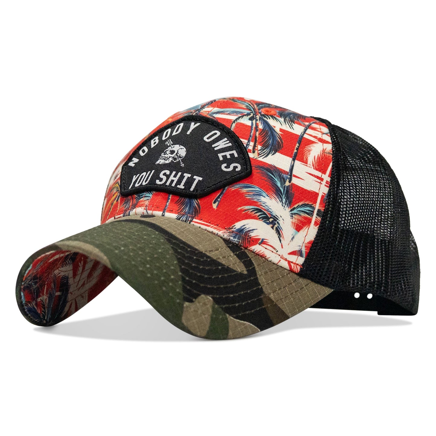 Nobody Owes You Shit Patch Original Ripstop Snapback Hat