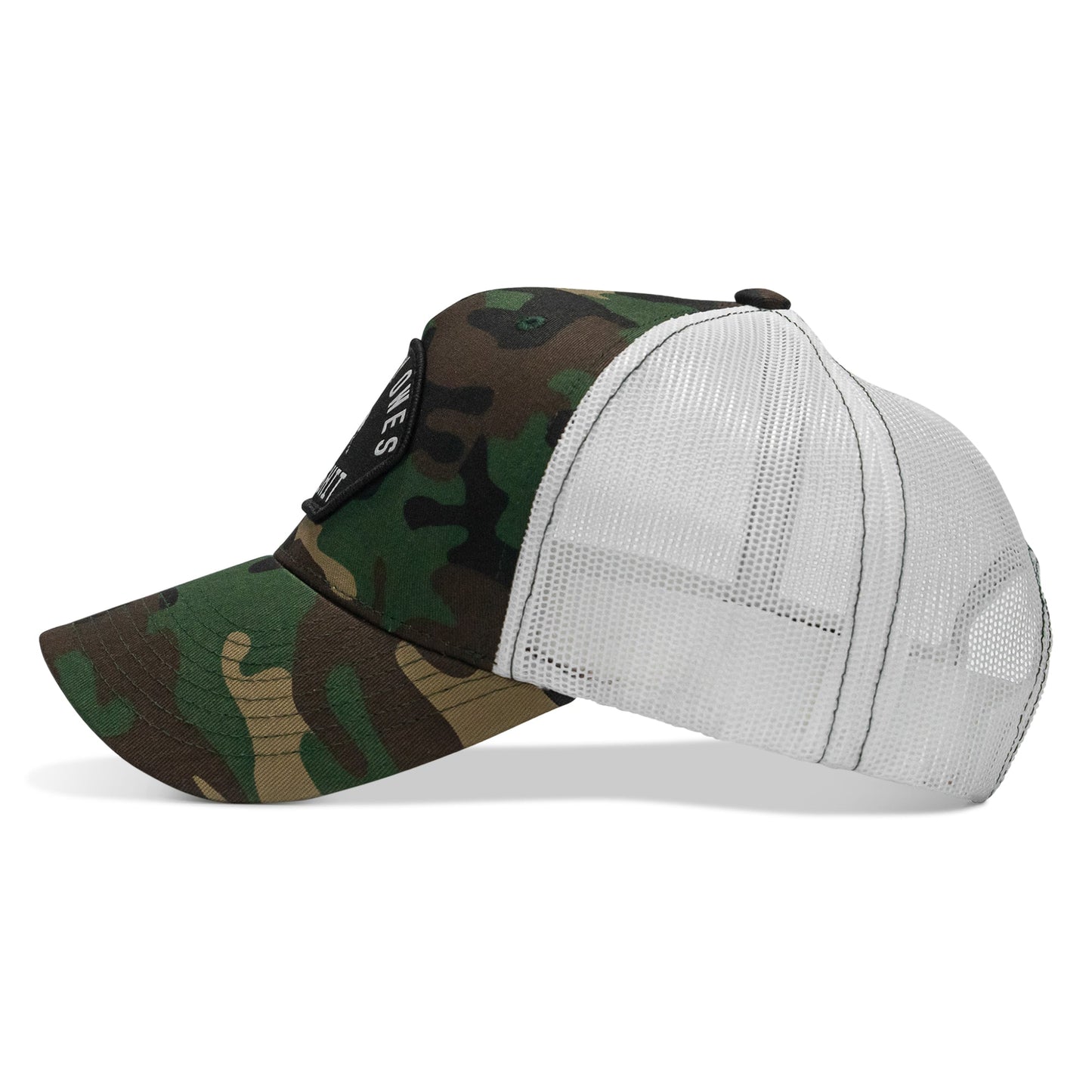 Nobody Owes You Shit Arched Skull Patch Snapback