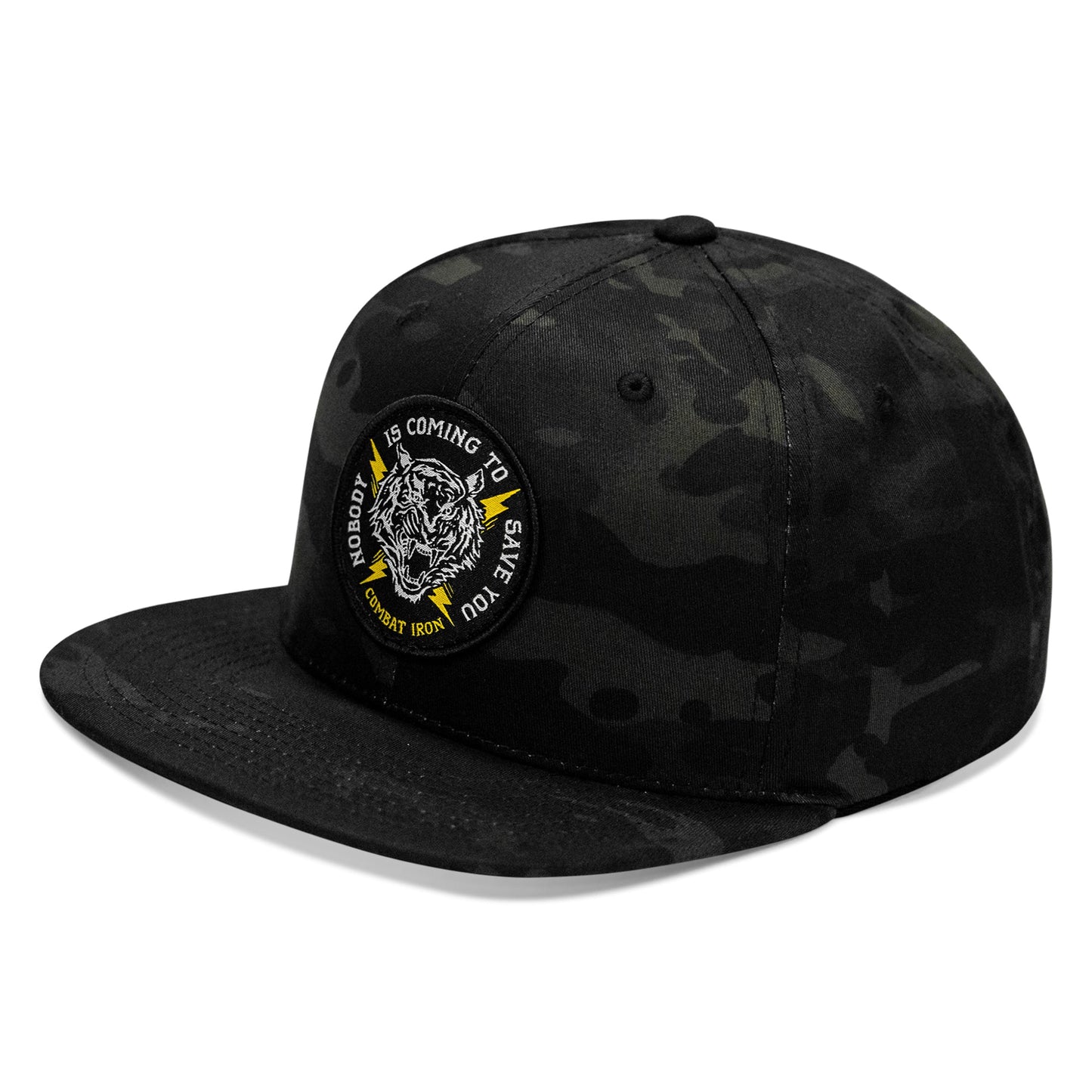 Nobody Is Coming To Save You FlatBill SnapBack Hat