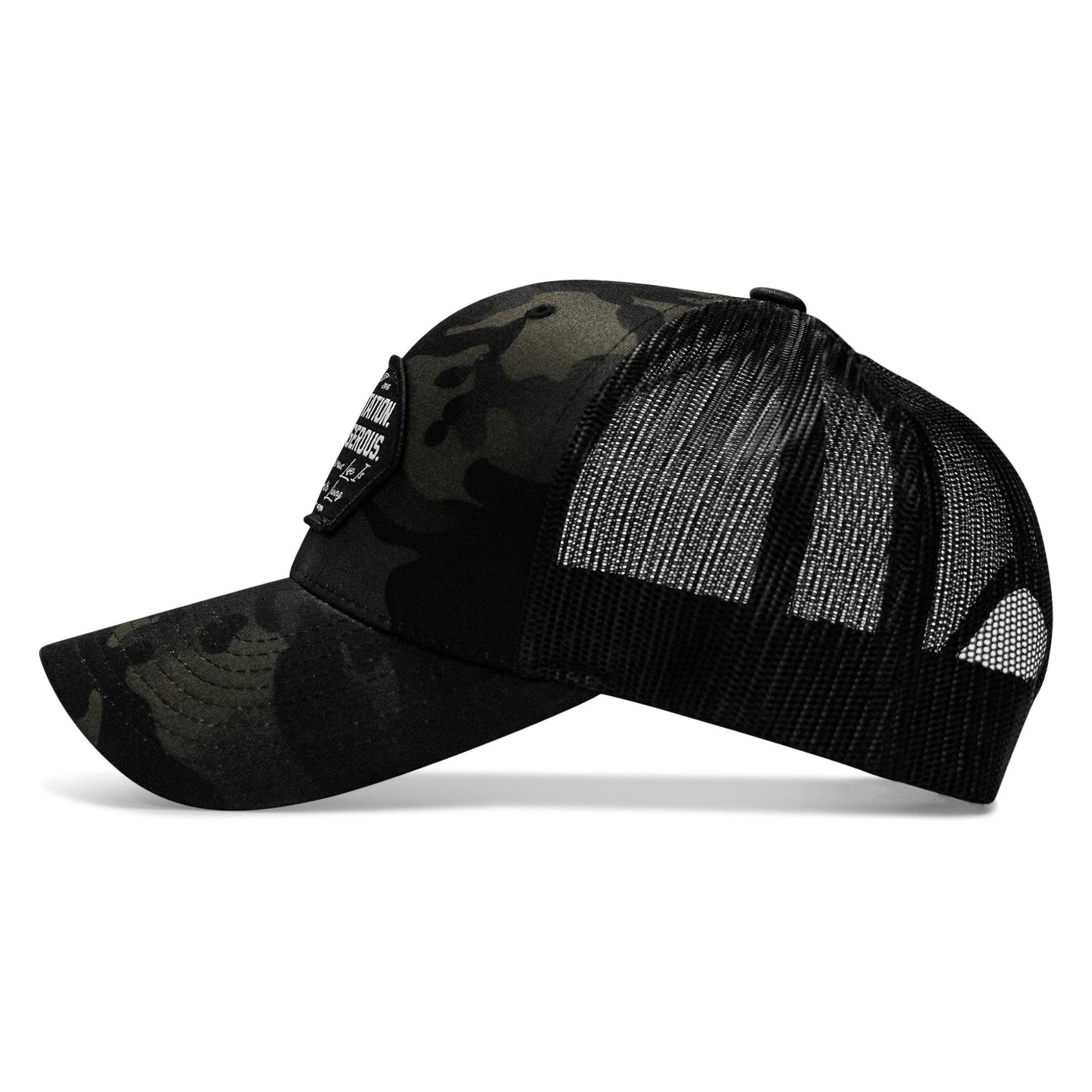 No Hesitation. Live Dangerous Patch Snapback Hat