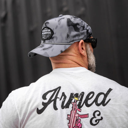 No Hesitation. Live Dangerous Patch Weekender Snapback