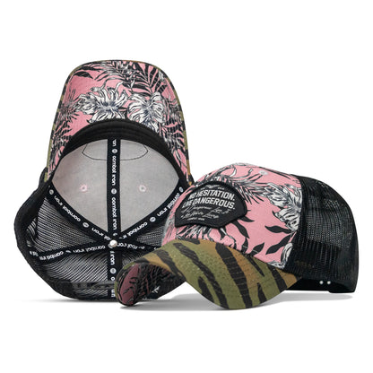 No Hesitation. Live Dangerous Patch Original Ripstop Snapback Hat