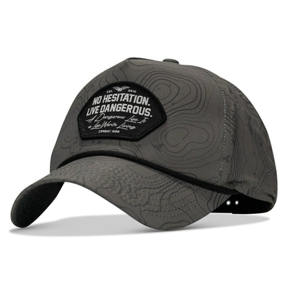 No Hesitation. Live Dangerous Patch Weekender Snapback