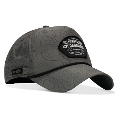 No Hesitation. Live Dangerous Patch Weekender Snapback
