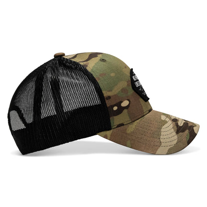 No Hesitation. Live Dangerous Patch Snapback Hat
