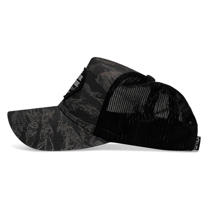 No Hesitation. Live Dangerous Patch Five Panel Breacher Snapback Hat
