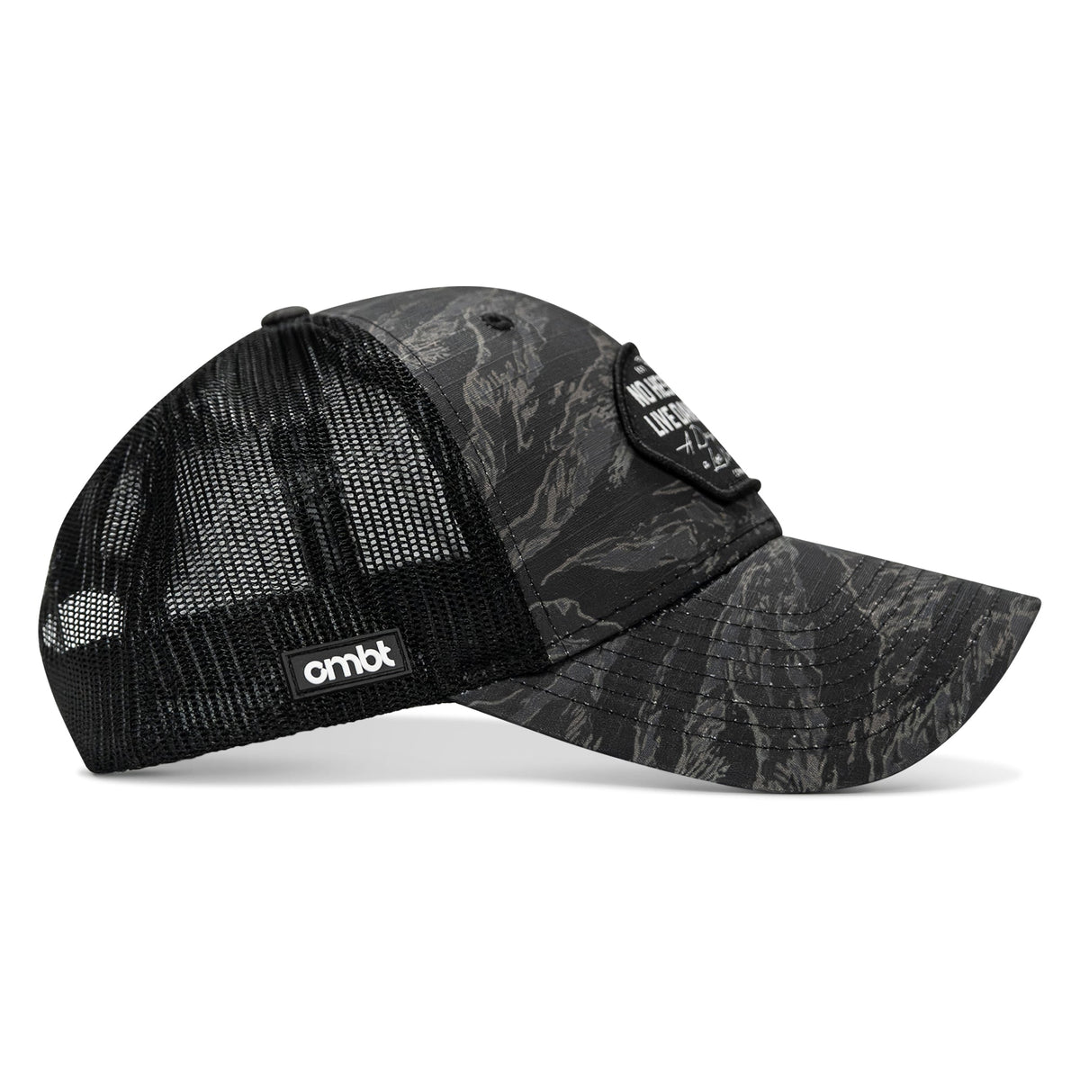 No Hesitation. Live Dangerous Patch Original Ripstop Snapback Hat