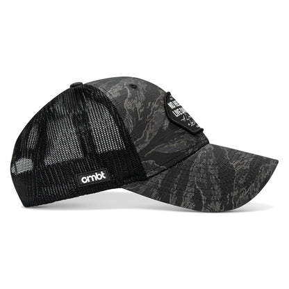 No Hesitation. Live Dangerous Patch Original Ripstop Snapback Hat