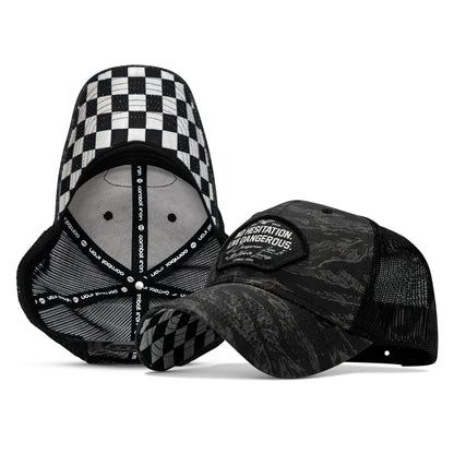 No Hesitation. Live Dangerous Patch Original Ripstop Snapback Hat