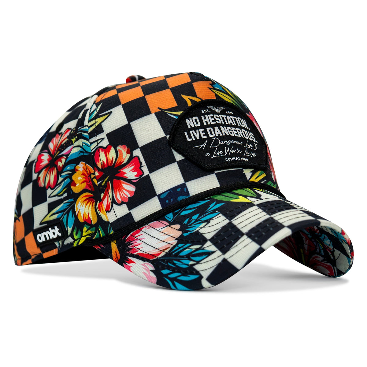 No Hesitation. Live Dangerous Patch Weekender Snapback