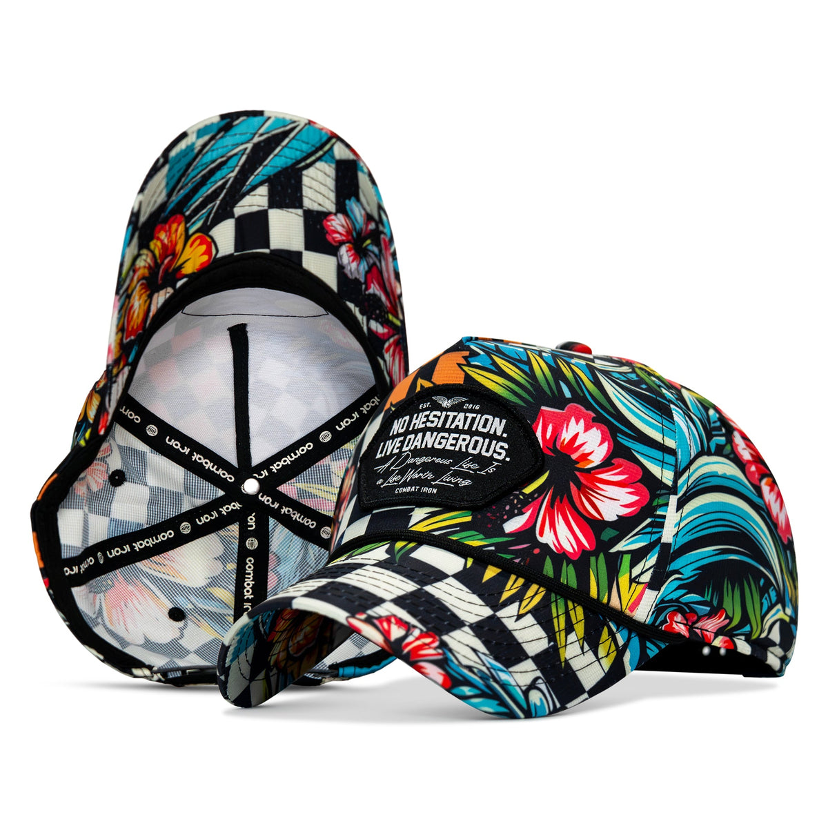 No Hesitation. Live Dangerous Patch Weekender Snapback