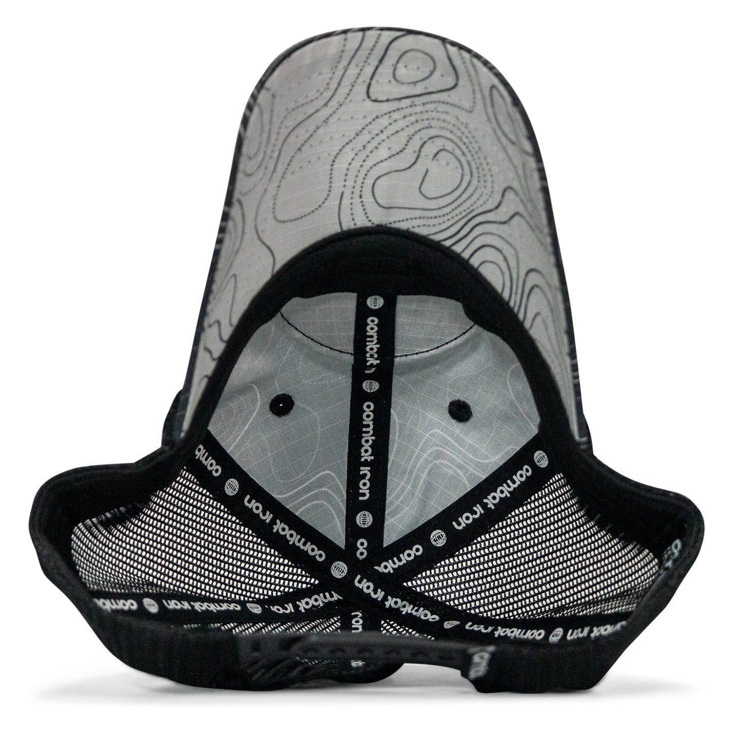 No Hesitation. Live Dangerous Patch Tactical Ripstop Mesh Snapback Hat