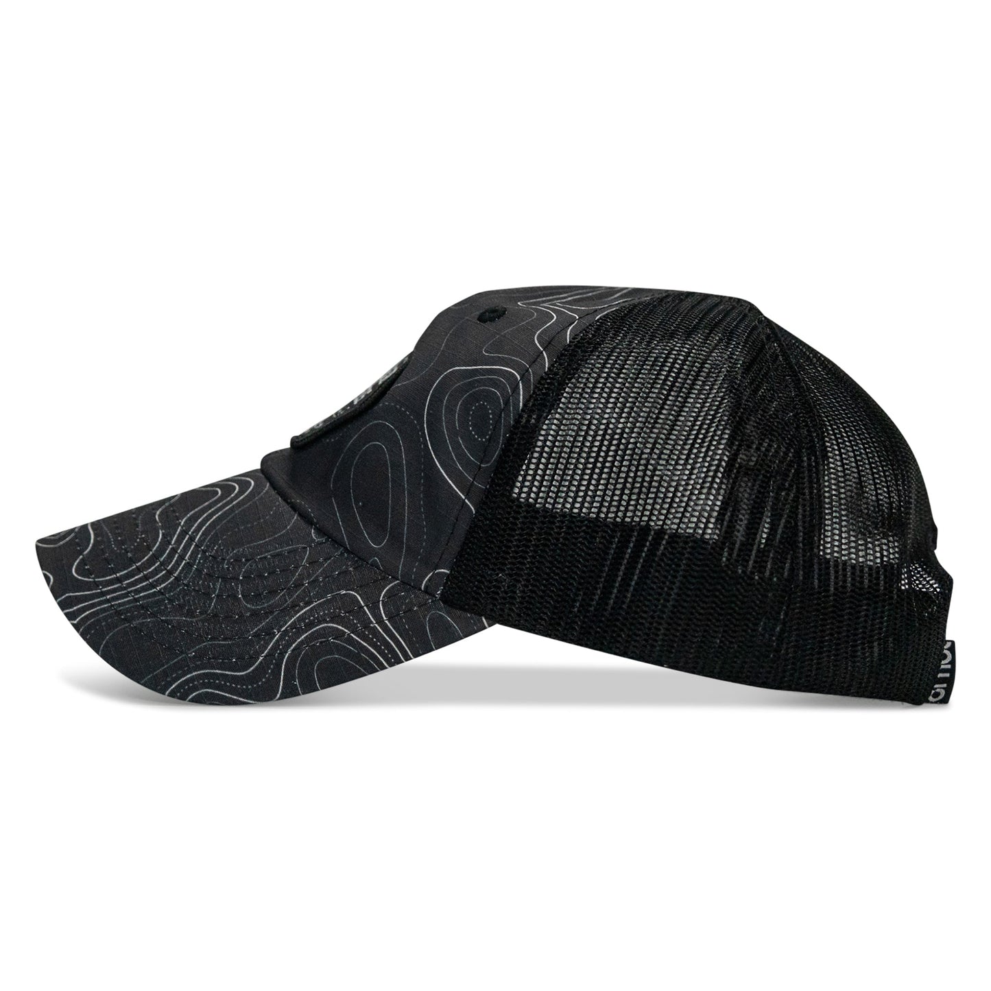 No Hesitation. Live Dangerous Patch Tactical Ripstop Mesh Snapback Hat