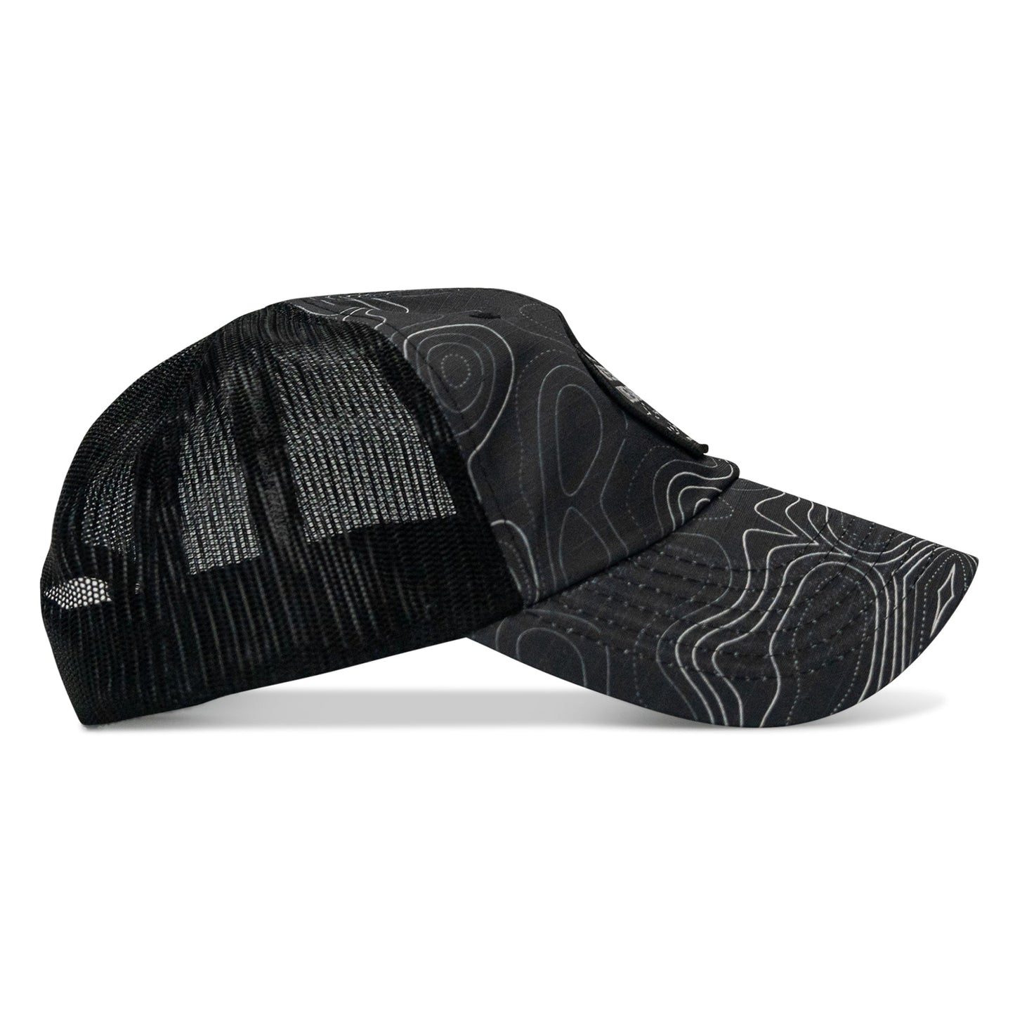 No Hesitation. Live Dangerous Patch Tactical Ripstop Mesh Snapback Hat
