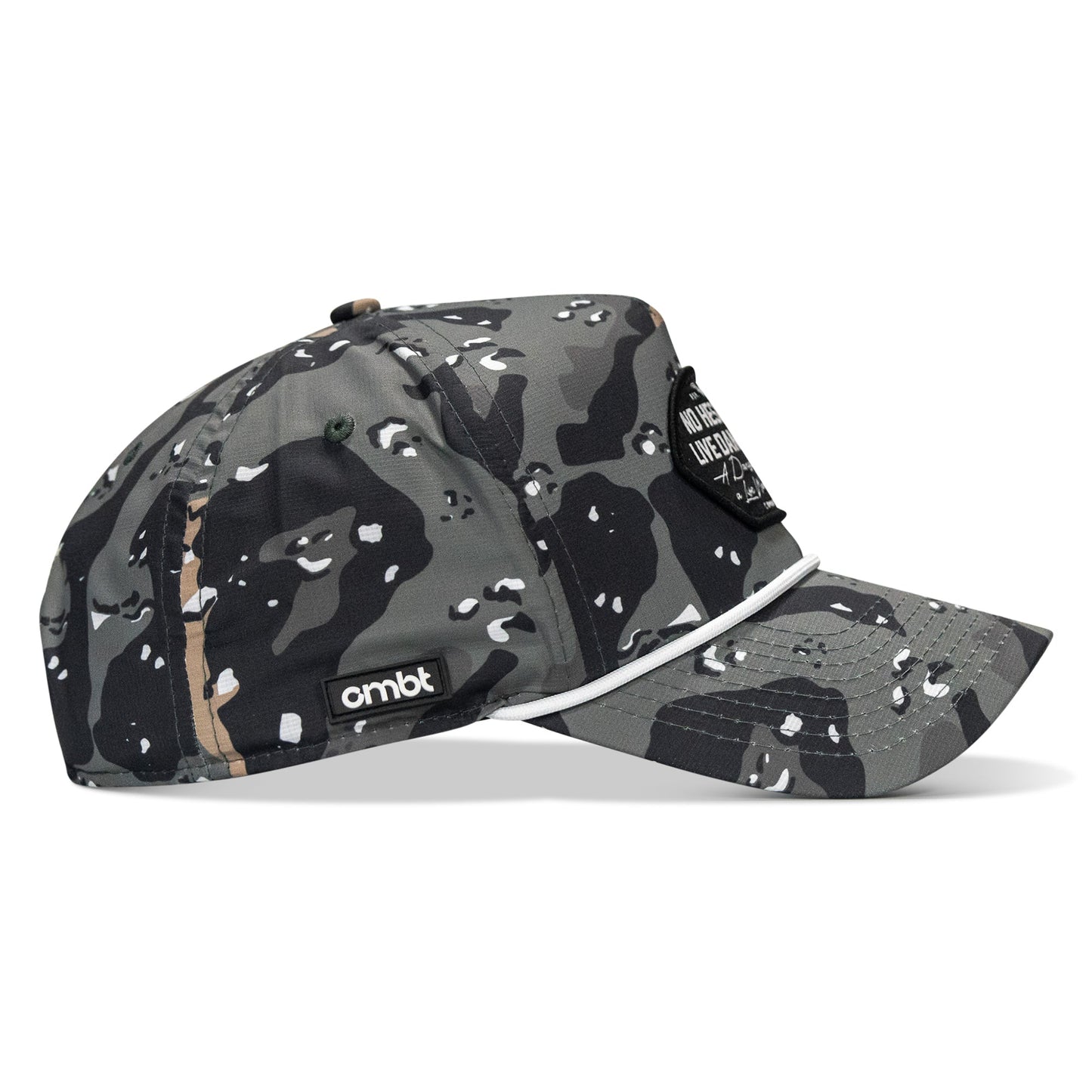 No Hesitation. Live Dangerous Patch Weekender Snapback
