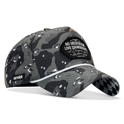 No Hesitation. Live Dangerous Patch Weekender Snapback