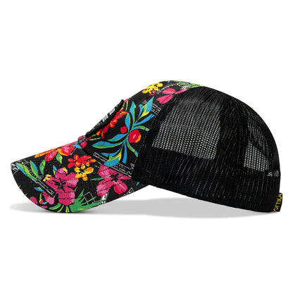 No Hesitation. Live Dangerous Patch Tactical Ripstop Mesh Snapback Hat