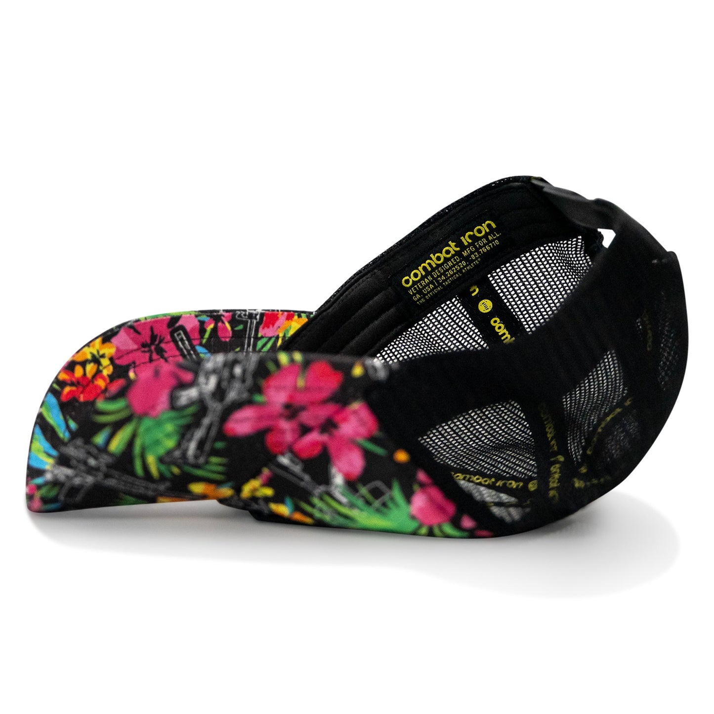 No Hesitation. Live Dangerous Patch Tactical Ripstop Mesh Snapback Hat