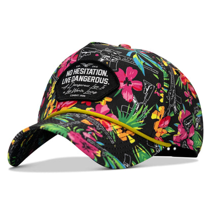 No Hesitation. Live Dangerous Patch Weekender Snapback