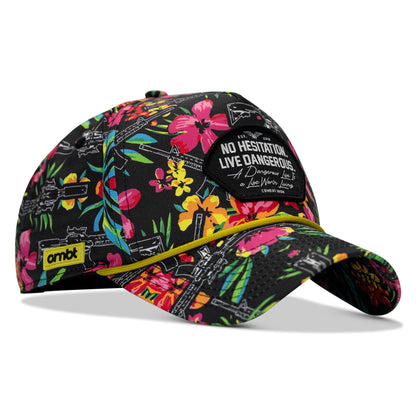 No Hesitation. Live Dangerous Patch Weekender Snapback