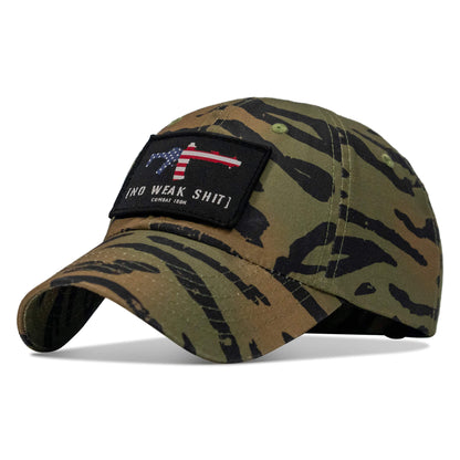 No Weak Shit USA Patch Ripstop Tactical Hat