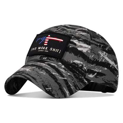 No Weak Shit USA Patch Ripstop Tactical Hat
