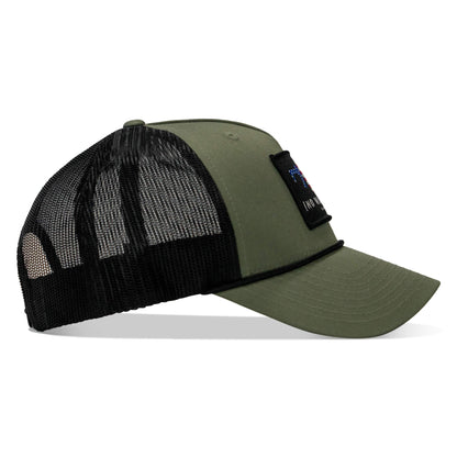 No Weak Shit Patch Rope Snapback Hat