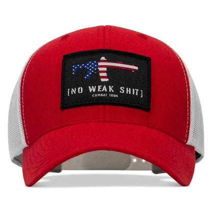 No Weak Shit Patch Snapback Hat