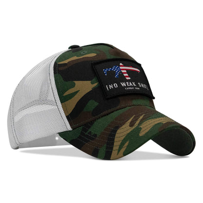 No Weak Shit Patch Snapback Hat