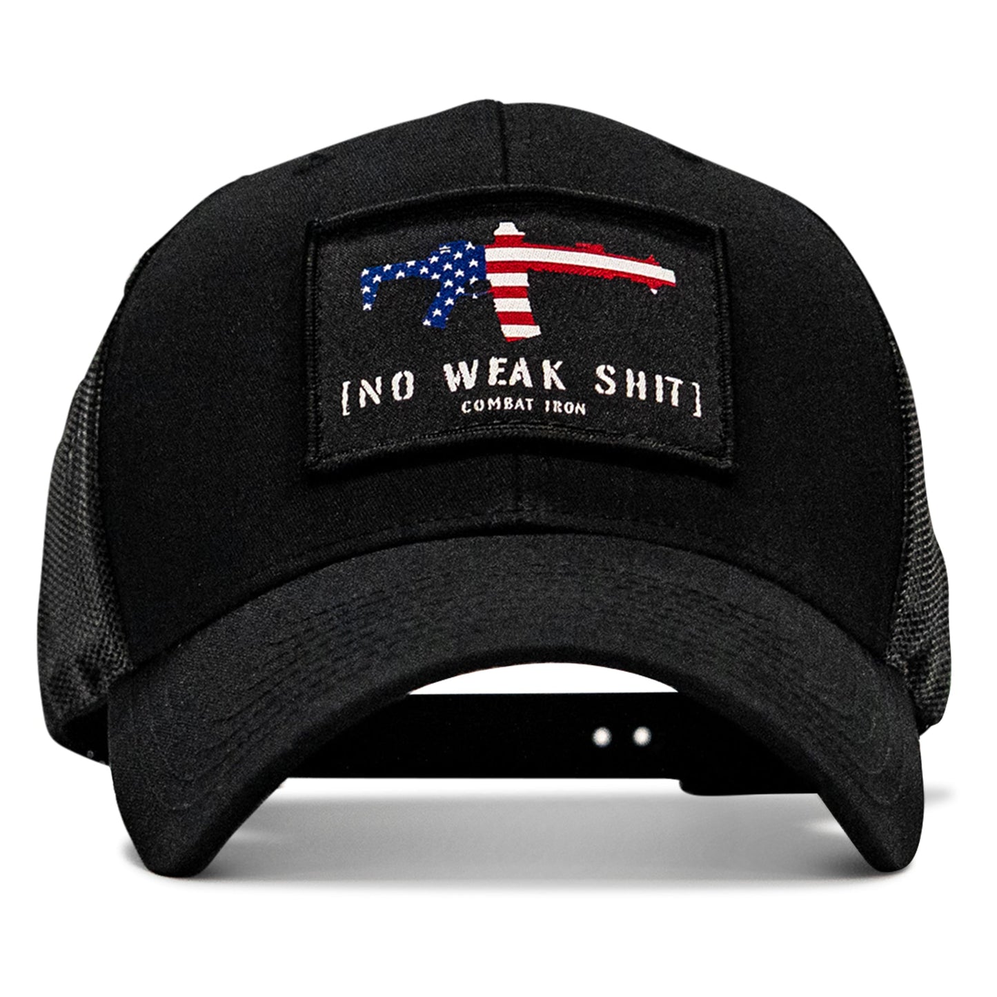 No Weak Shit Patch Snapback Hat