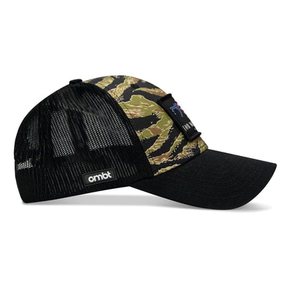 No Weak Shit American Flag Rifle Patch Original Ripstop Snapback Hat