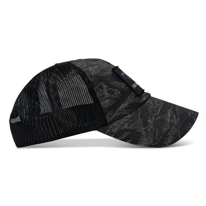No Weak Shit American Flag Rifle Patch Tactical Ripstop Mesh Snapback Hat