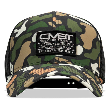 Branded CMBT Labeled Mid-Profile Snapback Hat