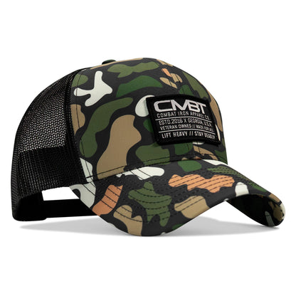 Branded CMBT Labeled Mid-Profile Snapback Hat