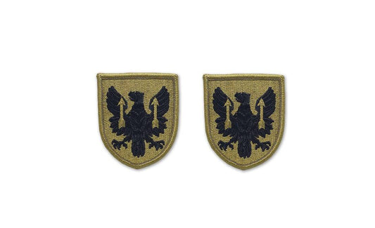 U.S. Army 11th Aviation Command OCP Patch w/ Hook Fastener (pair)