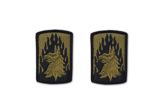 U.S. Army 12th Aviation Brigade OCP Patch w/ Hook Fastener (pair)