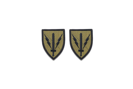 U.S. Army 201st Military Intelligence OCP Patch w/ Hook Fastener (pair)