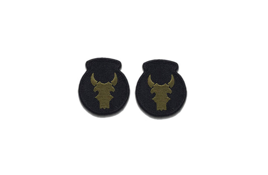 U.S. Army 34th Infantry Division OCP Patch w/ Hook Fastener (pair)
