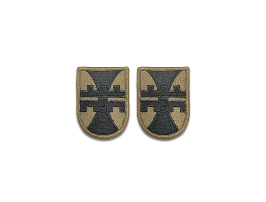 U.S. Army 412th Engineer Command OCP Patch w/ Hook Fastener (pair)