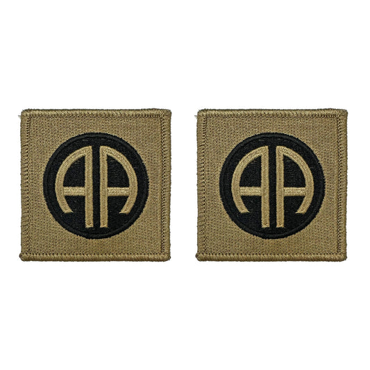 U.S. Army 82nd Airborne Division OCP Patch w/ Hook Fastener (pair)