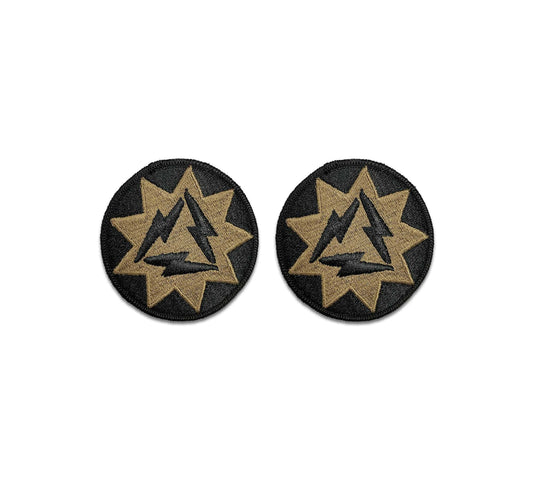 U.S. Army 93rd Signal Brigade OCP Patch w/ Hook Fastener (pair)