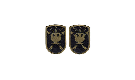 U.S. Army John F Kennedy JFK Special Warfare Center OCP Patch w/ Hook Fastener (pair)